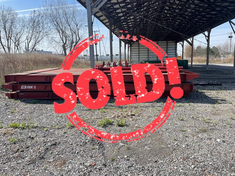 Used B-TEK FESD Steel Deck Truck Scale 72 X 11 - For Sale In New York