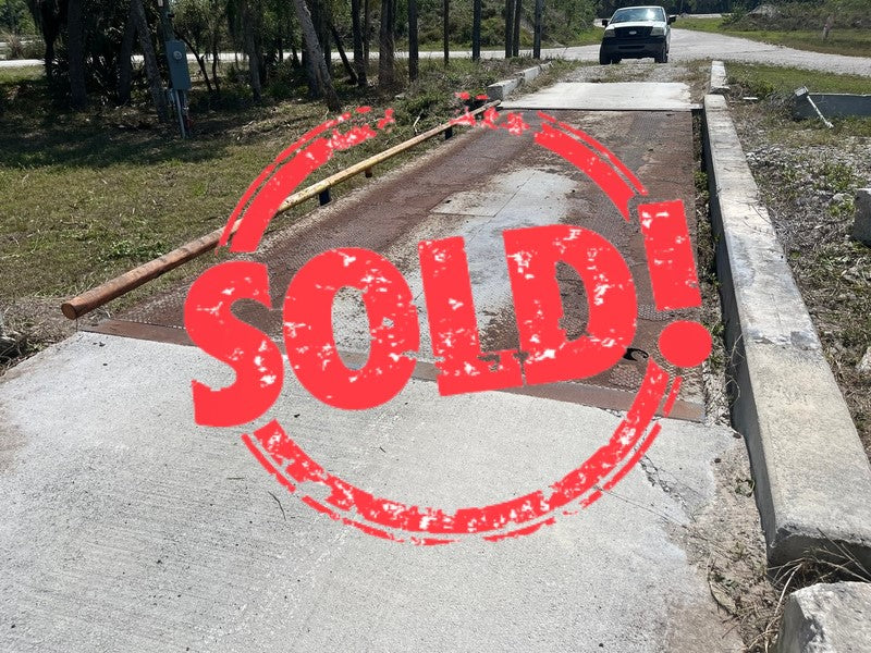 Used 1992 Powell Steel Deck Truck Scale 30 x 10 - For Sale in Florida