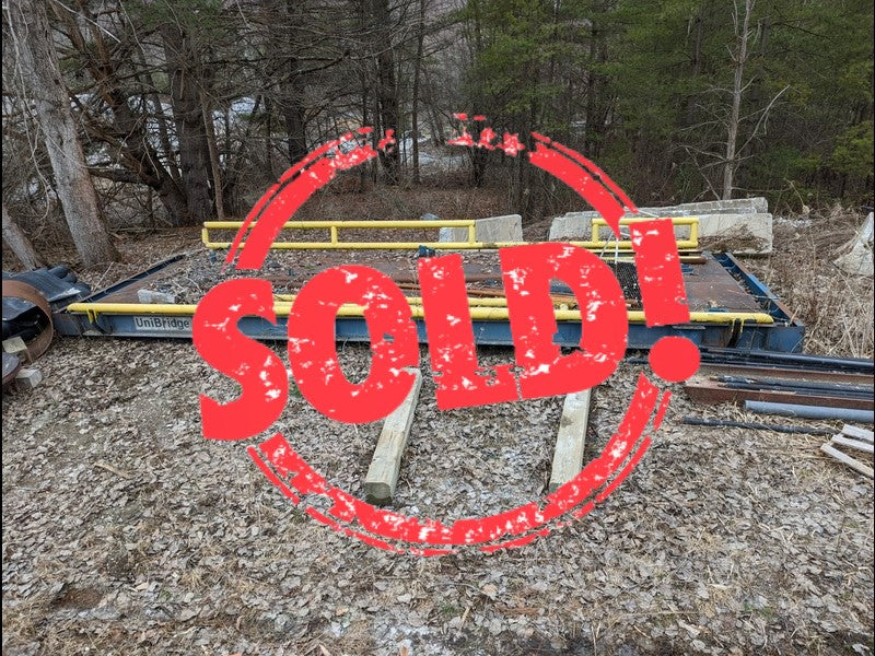 Used Unibridge Steel Deck Truck Scale, 30 x 10 - For Sale In Vermont