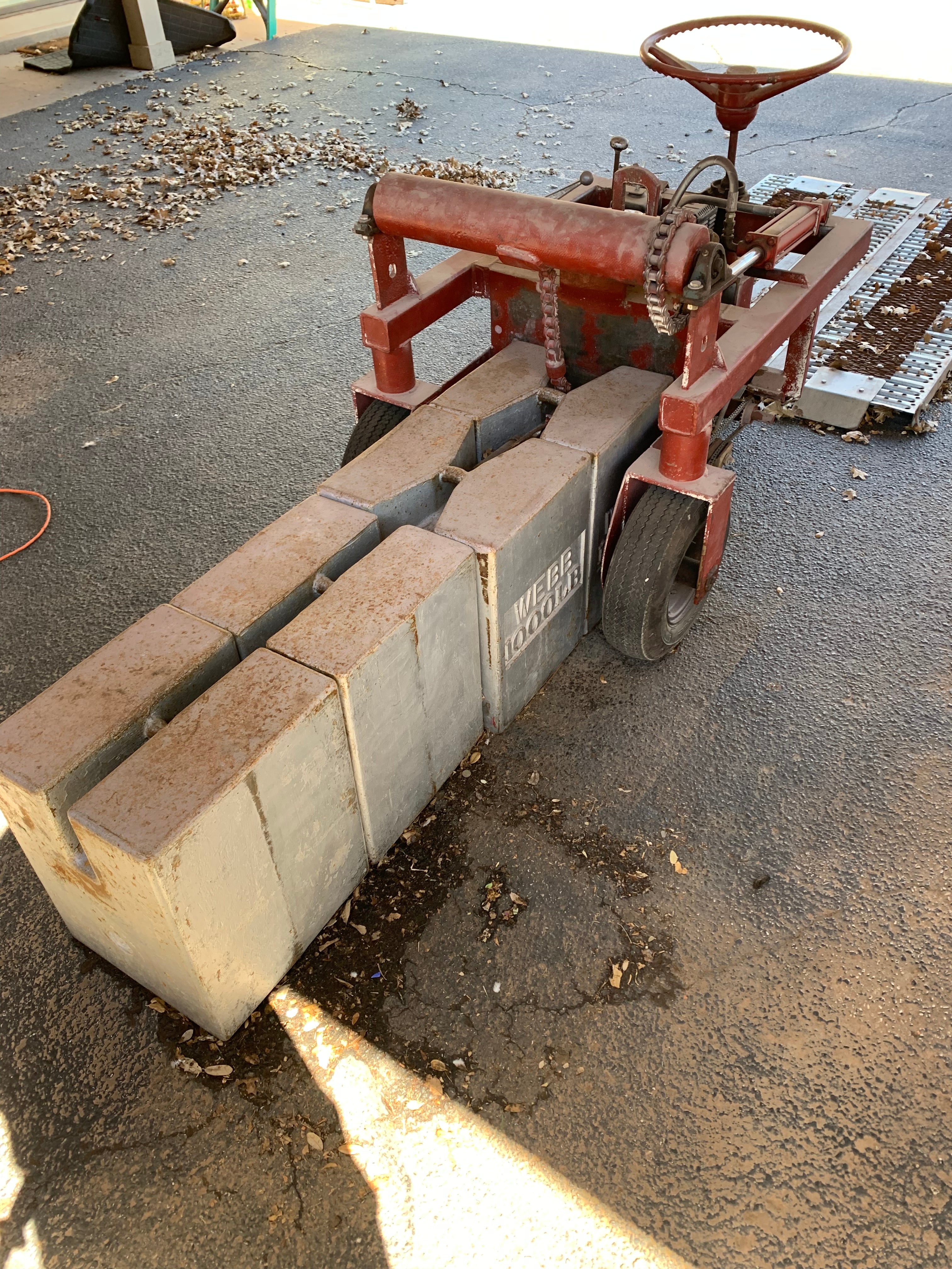 Used Custom Built Test Cart Rated for 1K Weights - For Sale in Texas