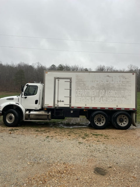 2009 Freightliner M2 18 x 96 Truck Box & Tiffin Palfinger Test Weight Crane - For Sale in Missouri