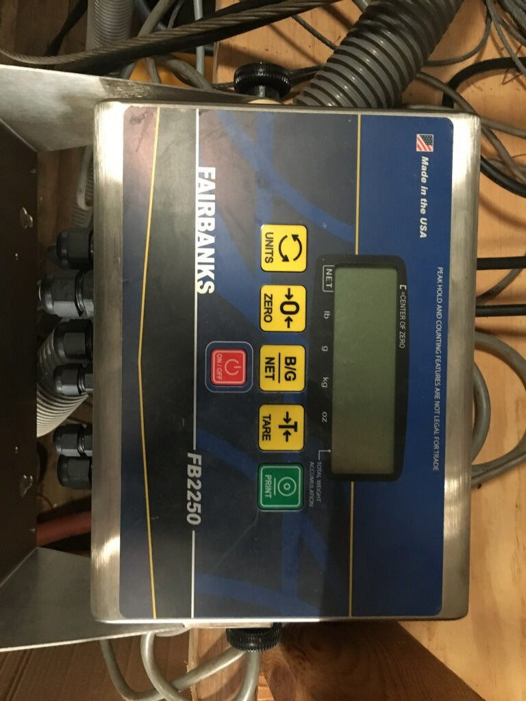 Used Fairbanks PALS Axle Scale 7 x 10 - North Carolina