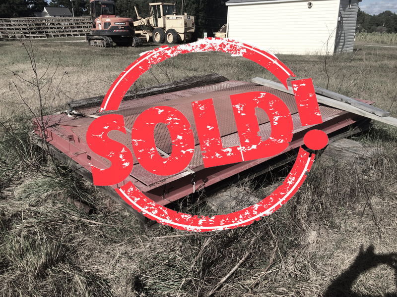 Used Fairbanks PALS Axle Scale 7 x 10 - North Carolina