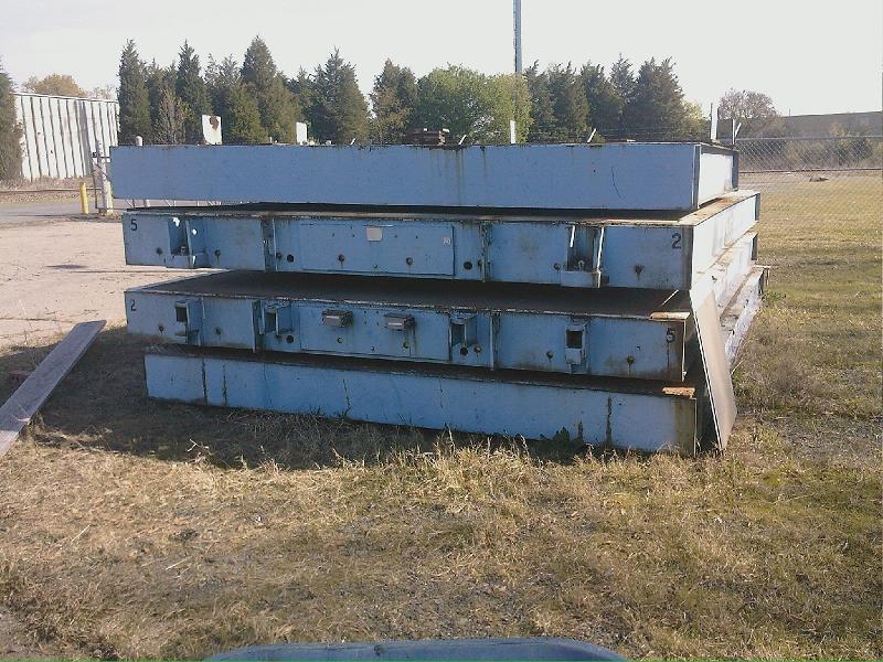 Used Avery Weigh-Tronix Concrete Deck Truck Scale 72 x 11 - North Carolina