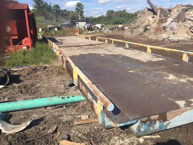 Used Emery Winslow Hydraulic Truck Scale 70 x 10 - Florida