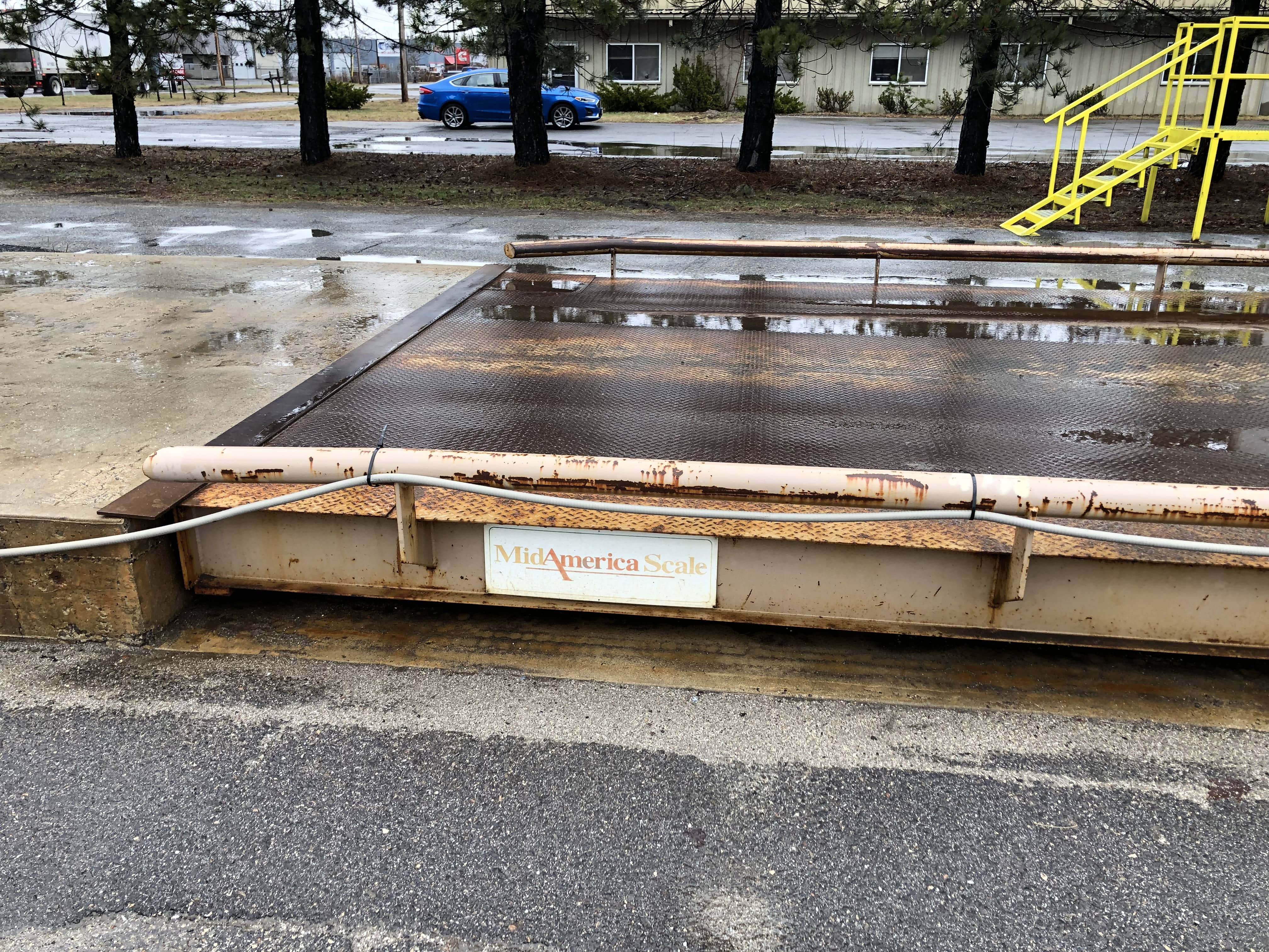 Used Mid-America Steel Deck 70 x 11 Truck Scale for Sale in Maine