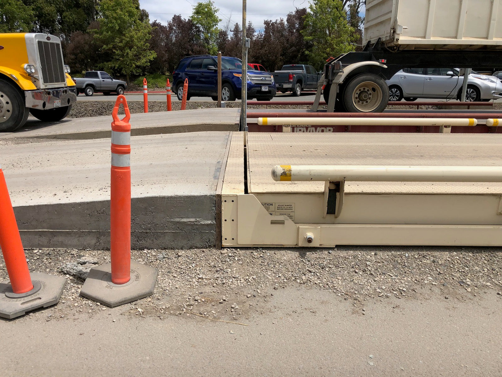 Used Cardinal Armor Portable Steel Deck 70 x 11 Truck Scale for Sale in California