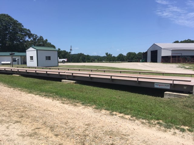 Used Mid-America Steel Deck 70 x 10 Truck Scale for Sale in Alabama