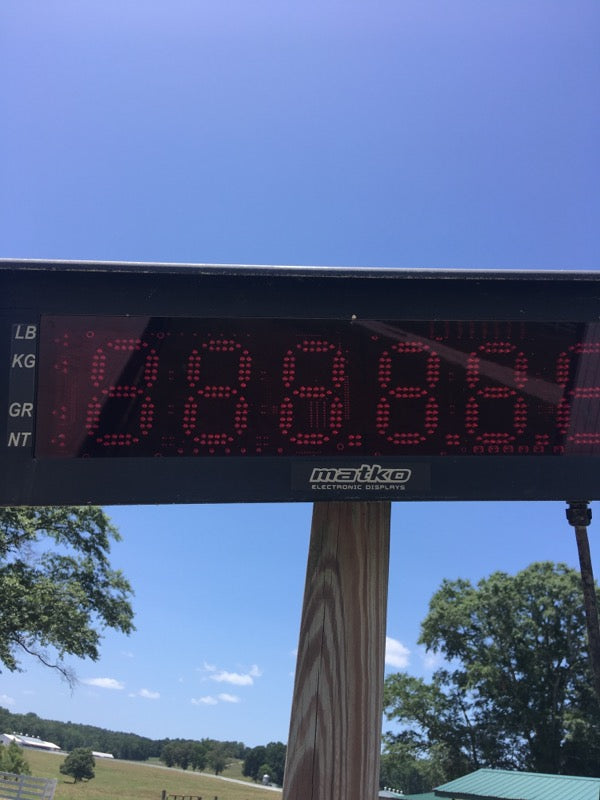 Used Mid-America Steel Deck 70 x 10 Truck Scale for Sale in Alabama