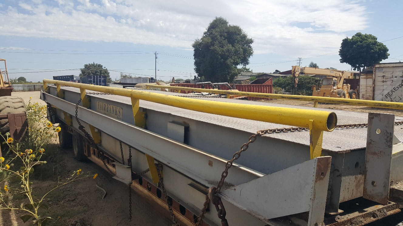 Used Fairbanks Rodan Steel Deck Portable Truck Scale 70 x 10 - For Sale in California