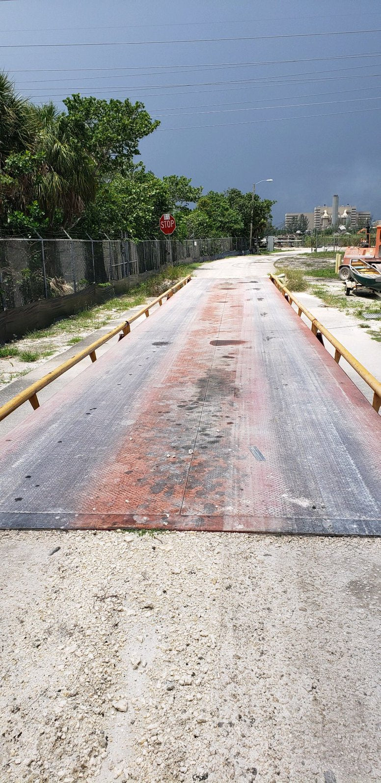 Used Fairbanks Talon Portable Steel Deck Truck Scale 70 x 10 - For Sale in Florida