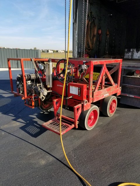 Used 1995 Peterbuilt Test Truck with Dunbar Crane and Test Cart for sale in Wisconsin
