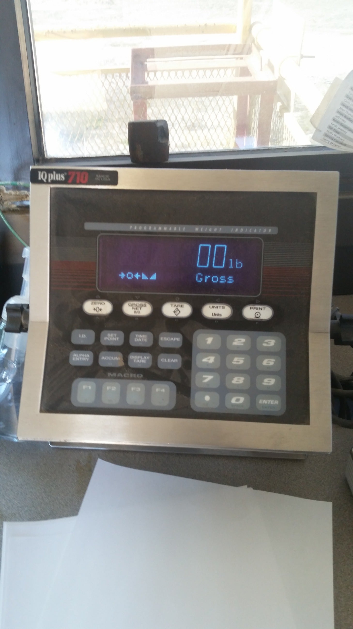 Used 2000's First Weigh Steel Deck Truck Scale 70 x 11 - For Sale in Florida