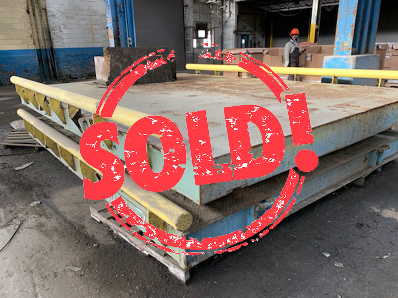 Used 2003 Cardinal EPR Steel Deck Truck Scale 30 x 11 - For Sale in Ohio