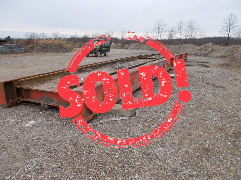 Used 2008 Thurman 8760 Above Ground Railroad Track Scale - For Sale in Ohio