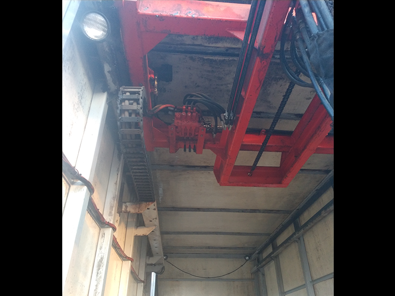 Used 1993 International Test Truck with Tiffin Crane, Test Cart and 18K Weights