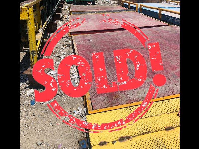 Used 2012 Fairbanks Matrix Low Profile Truck Scale, 30 x 10 - For Sale in Utah