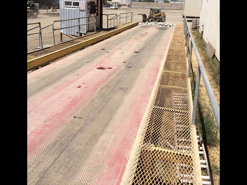 Used 2011 Rice Lake Survivor OTR Steel Deck Truck Scale, 70 x 11 - For Sale in California