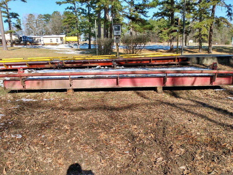 Used Rice Lake Concrete Deck Truck Scale, 70 x 11, 100-Ton Capacity - For Sale in Arkansas