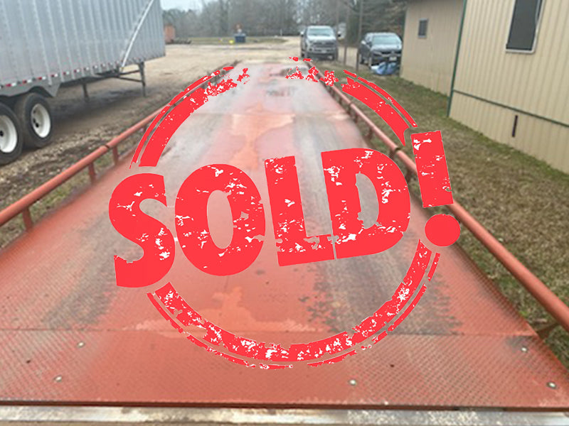 Used B-Tek FESD Series 72 x 11 Heavy Duty Steel Deck Truck Scale, For Sale in Texas