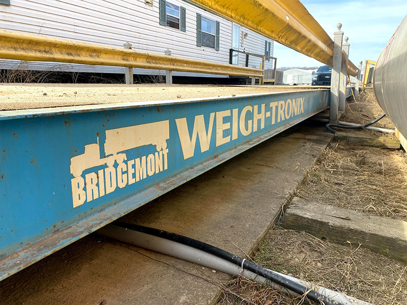 Used Avery Weigh Tronix BMC Series 70 x 11 Concrete Deck Truck Scale - Available for Sale in Iowa
