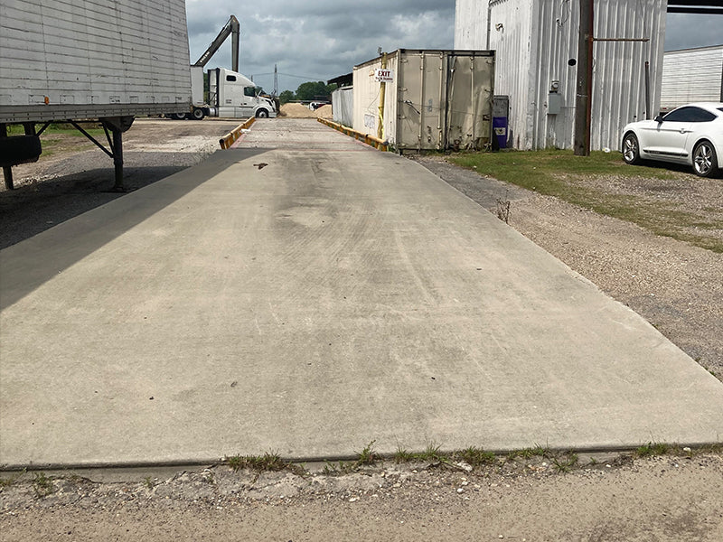 Used Fairbanks Multi-Axle Concrete Deck Truck Scale, 70 x 10 - For Sale in Louisiana