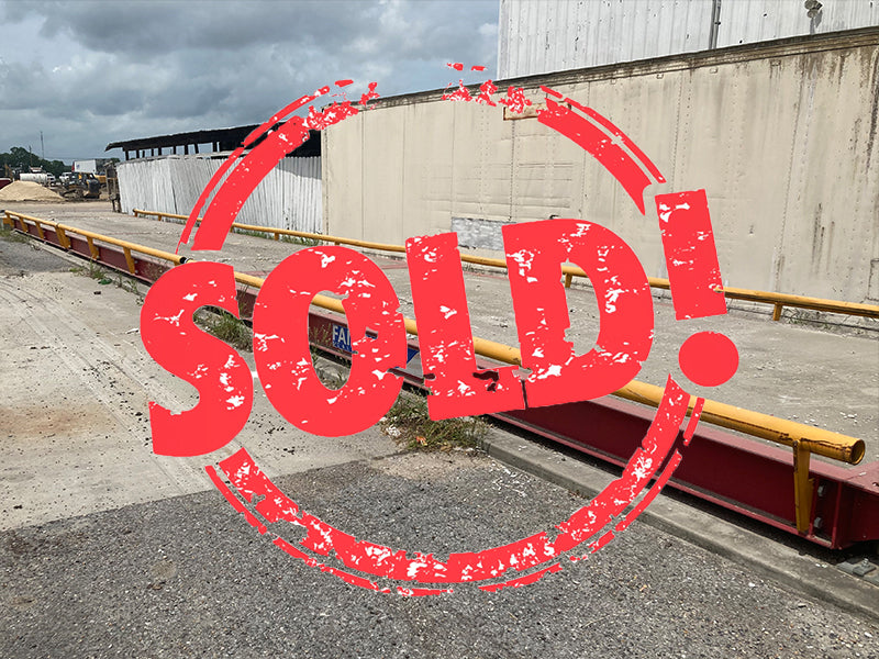 Used Fairbanks Multi-Axle Concrete Deck Truck Scale, 70 x 10 - For Sale in Louisiana