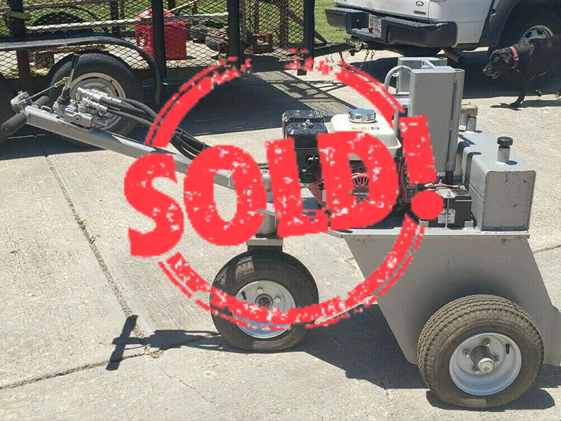 Used, Like New Kanawha Single Weight Motorized Test Cart, 1,000 lb Capacity - For Sale in Mississippi