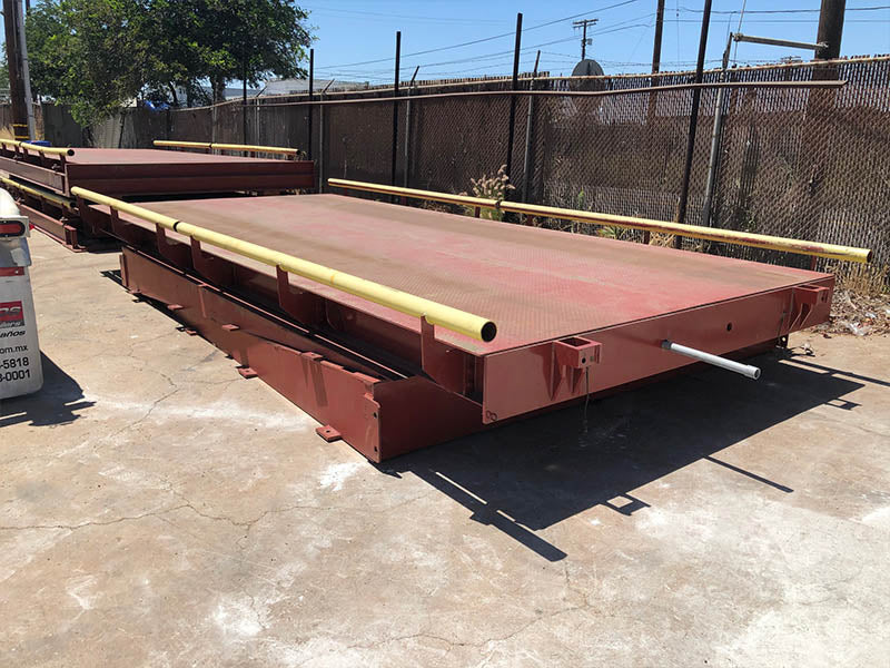 Used Btek Portable Scale, 72 x 10, 100,000 lb Capacity, with Ramps  - For Sale in California