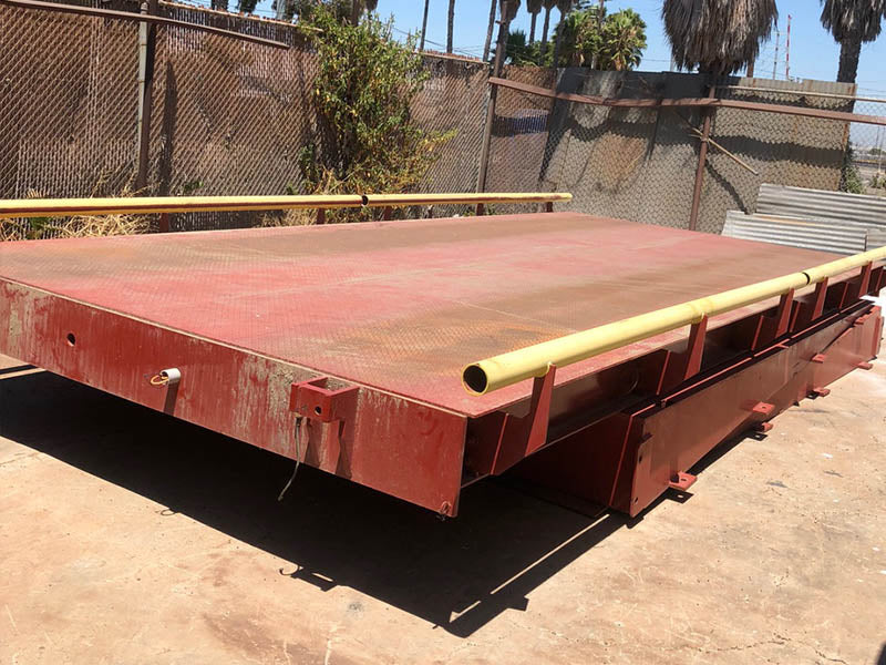 Used Btek Portable Scale, 72 x 10, 100,000 lb Capacity, with Ramps  - For Sale in California