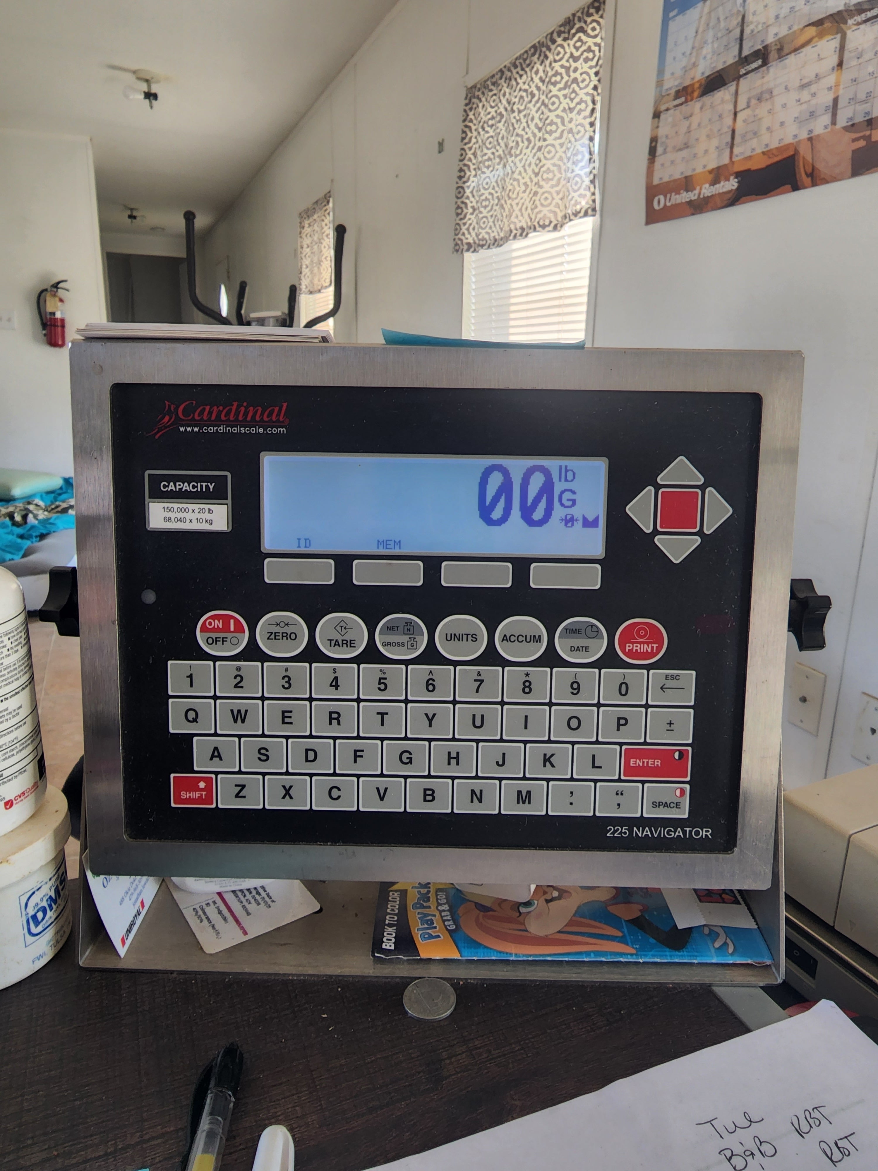 Used Cardinal ARMOR Steel Deck Truck Scale, 70 x 11 - For Sale in Arkansas