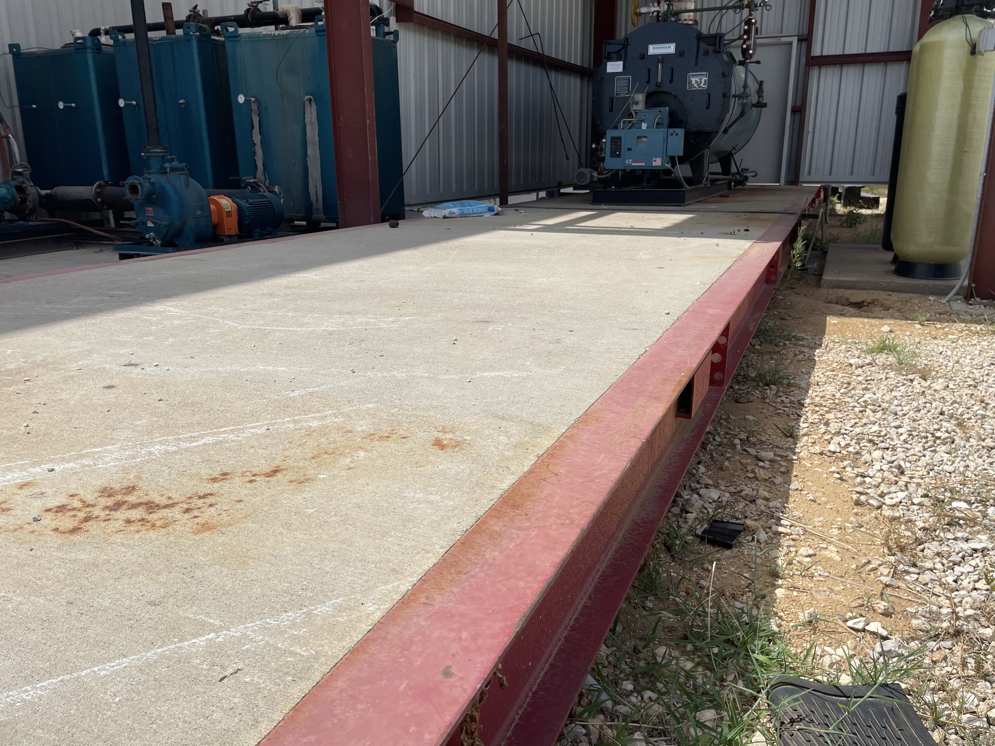 Used Fairbanks Concrete Truck Scale 90 x 10 - For Sale in Texas