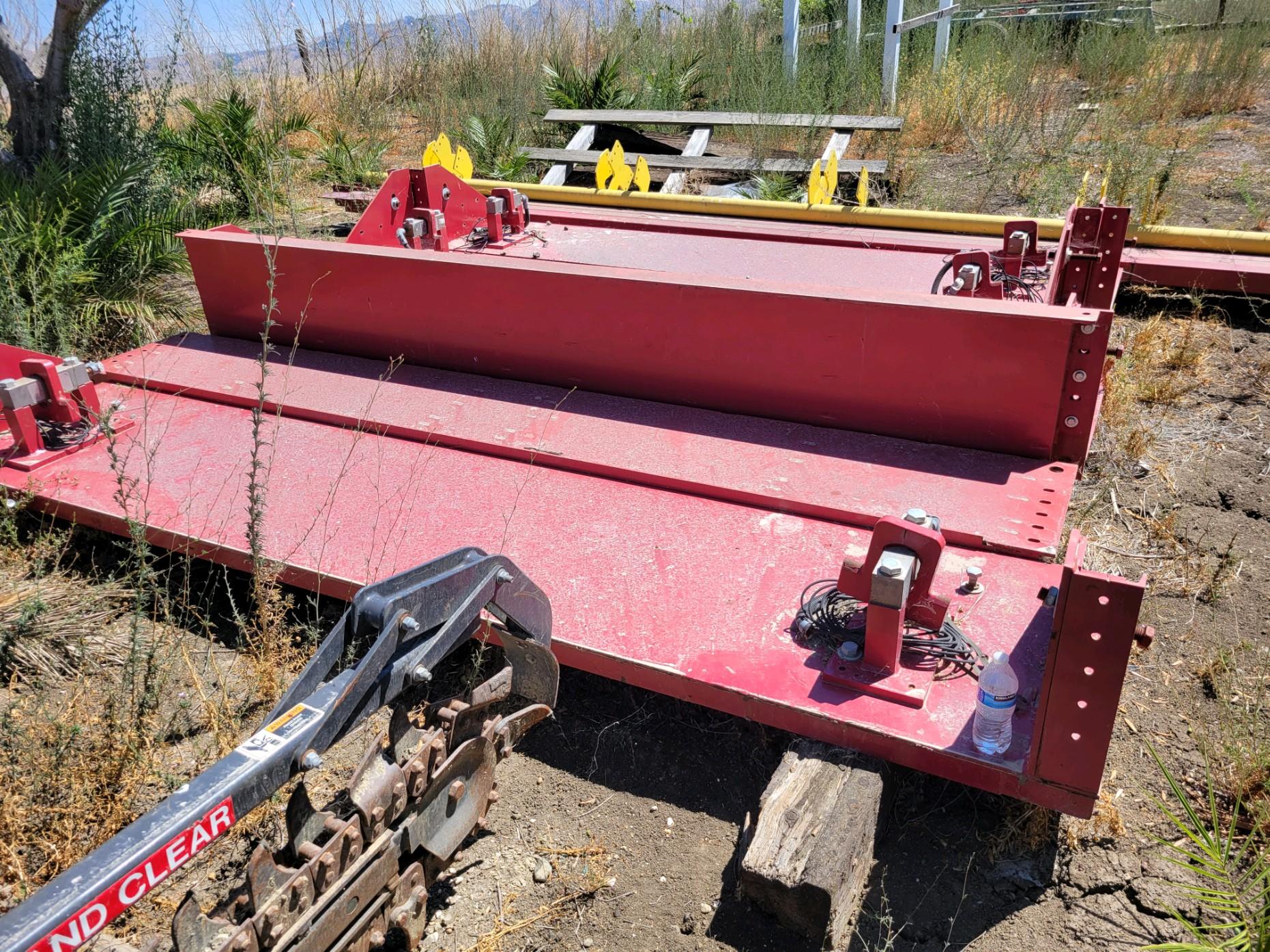 Used Rice Lake ATV Portable Truck Scale w/ 1 Ramp, 77' x 11' - For Sale in California