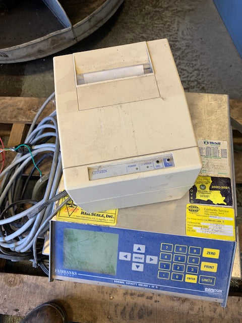 Used Fairbanks Railcar Scale - For Sale in Louisiana