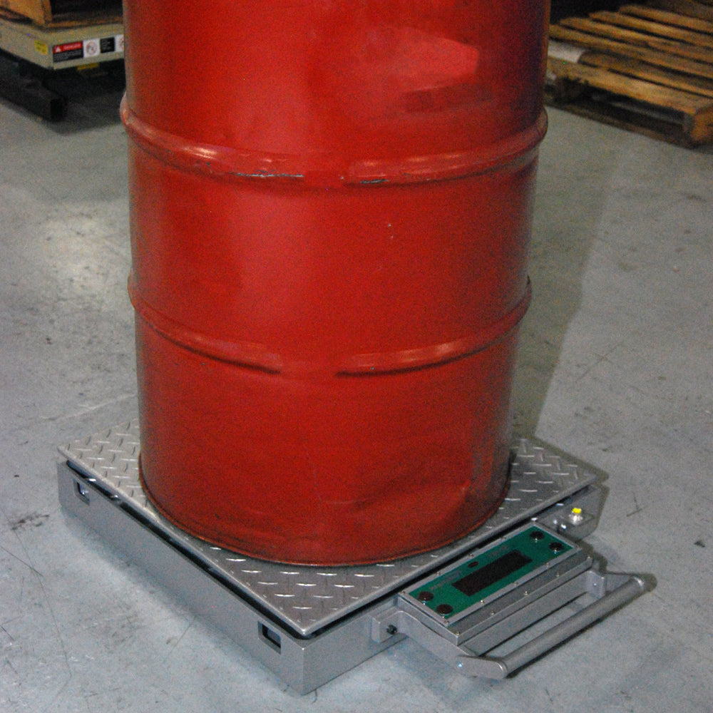 Intercomp CW250 Platform Scale 2,000 x 1 lb Capacity RFX Wireless Weighing for Drums Tanks Boxes Cylinders and Waste