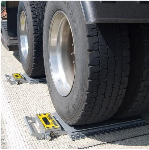 Intercomp LP600, Low Profile Lightweight Wheel Load Scale, 5,000 lb x 5 lb