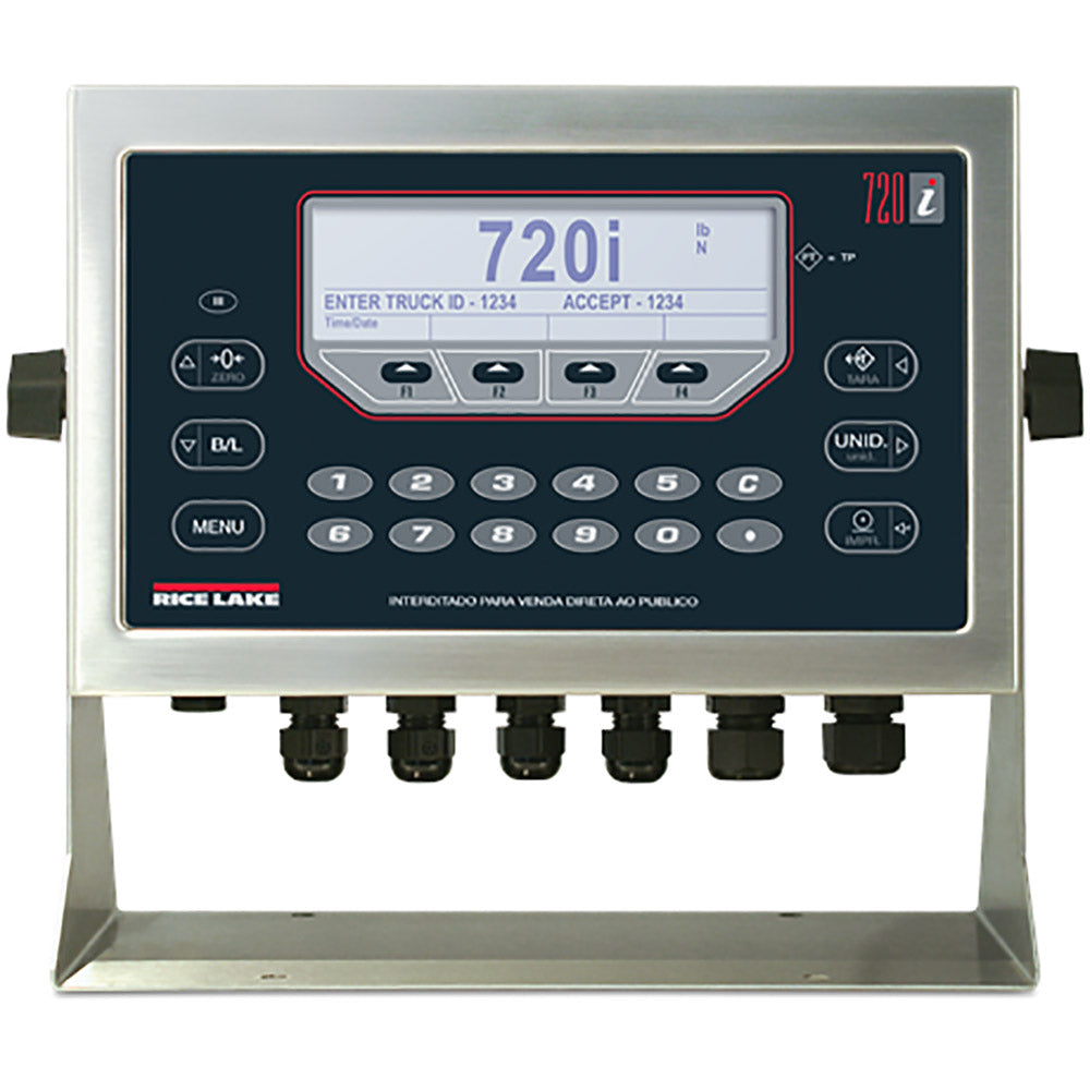 Rice Lake, 101230, 720i Universal Indicator with PCE Software, ROHS Compliant, 115VAC, NTEP
