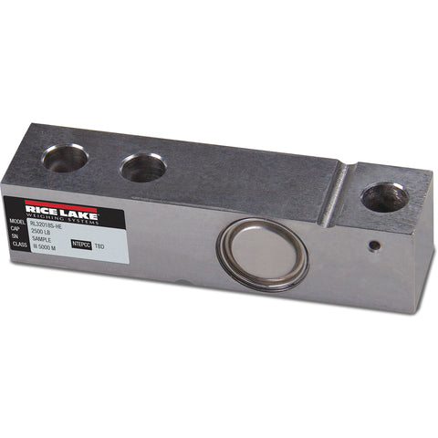Rice Lake 191634, 1K lb Cap, Stainless Steel Hermetically Sealed Load Cell, NTEP