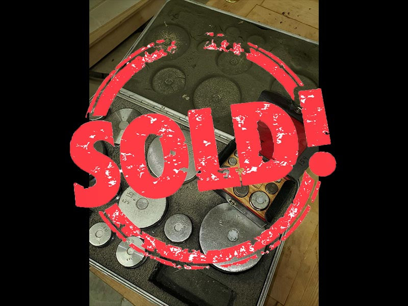 Used 50 lb Block Test Weight Kit - For Sale in Illinois