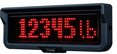 Kazel WA-1 MINI, 2.4" Alphanumeric LED Remote Display, Auto Learn Technology