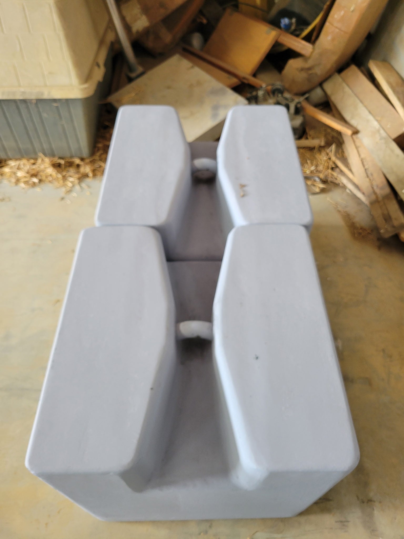 2 Used Rice Lake 2,000 lb Block Style Test Weights for Sale in Kentucky