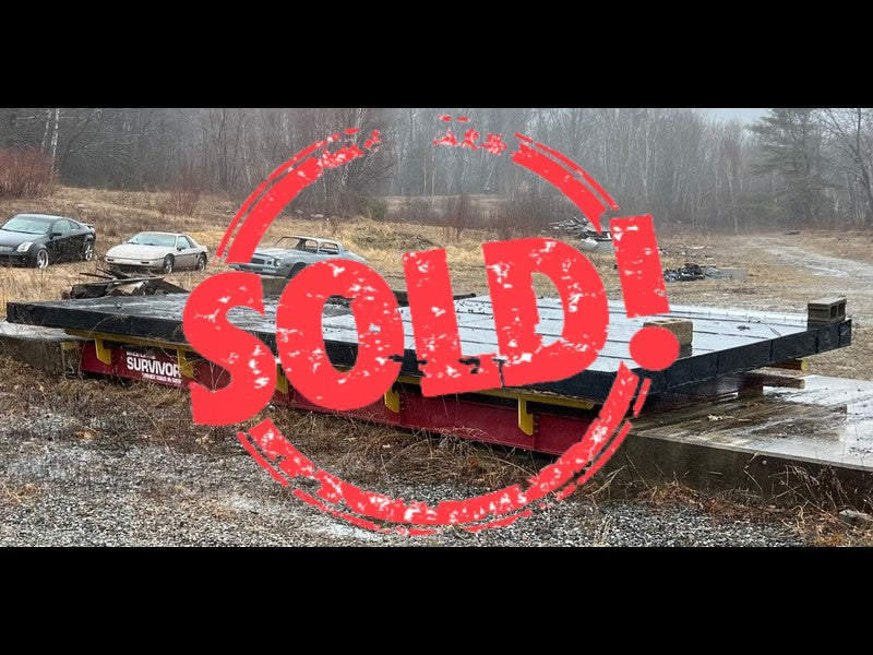 Used Rice Lake Steel Deck Truck Scale, 24 x 10 - For Sale In Maine