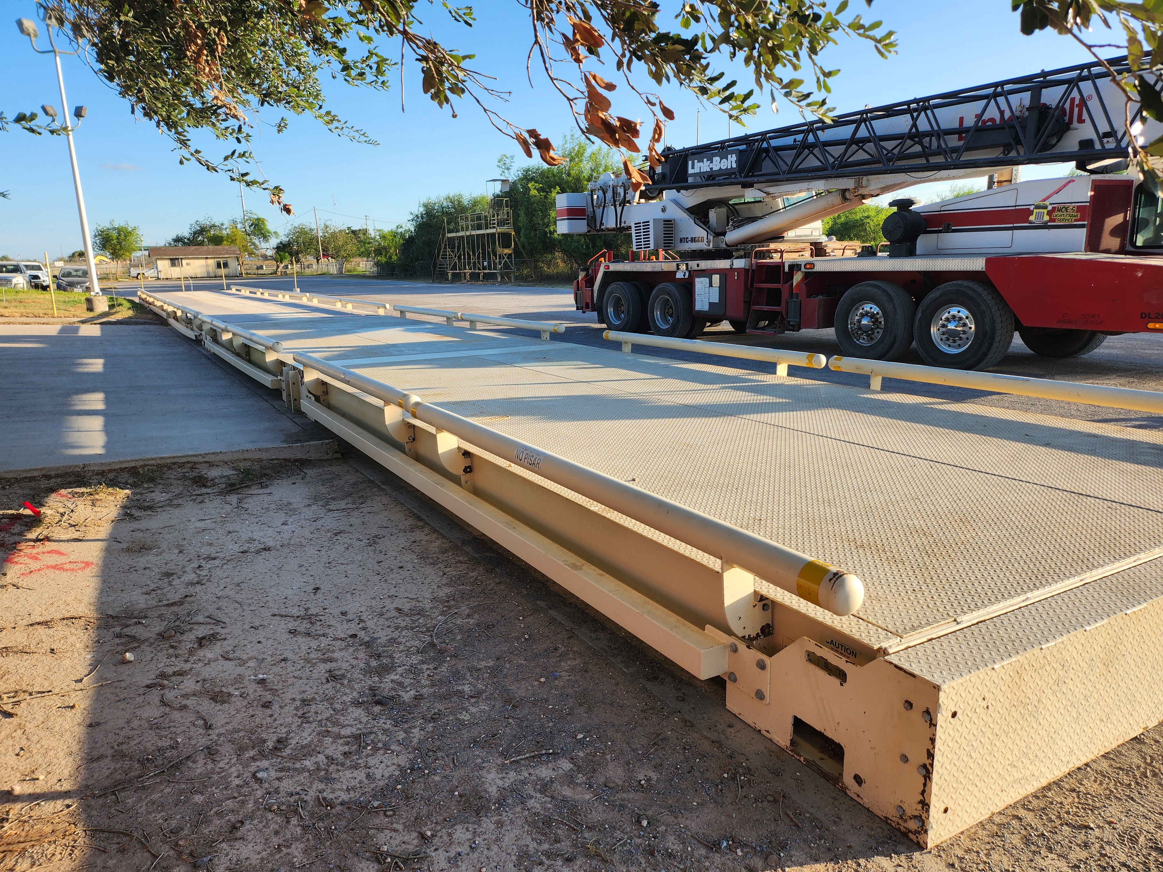 Rental - Cardinal 70x11 Fully Digital Portable Scale with Guiderails, Texas