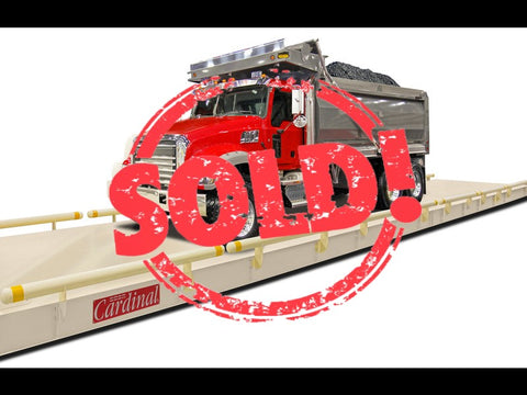 NEW Cardinal Armor Series 70 x 11 Steel Deck Truck Scale - For Sale in Missouri