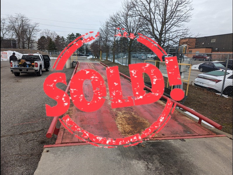 Like New Rice Lake OTR Steel Deck Truck Scale 80 x 11 - For Sale in Canada