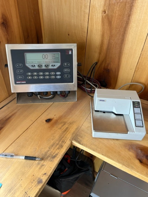 Used First Weigh 70 x 11 Steel Deck Truck Scale - For Sale in North Carolina