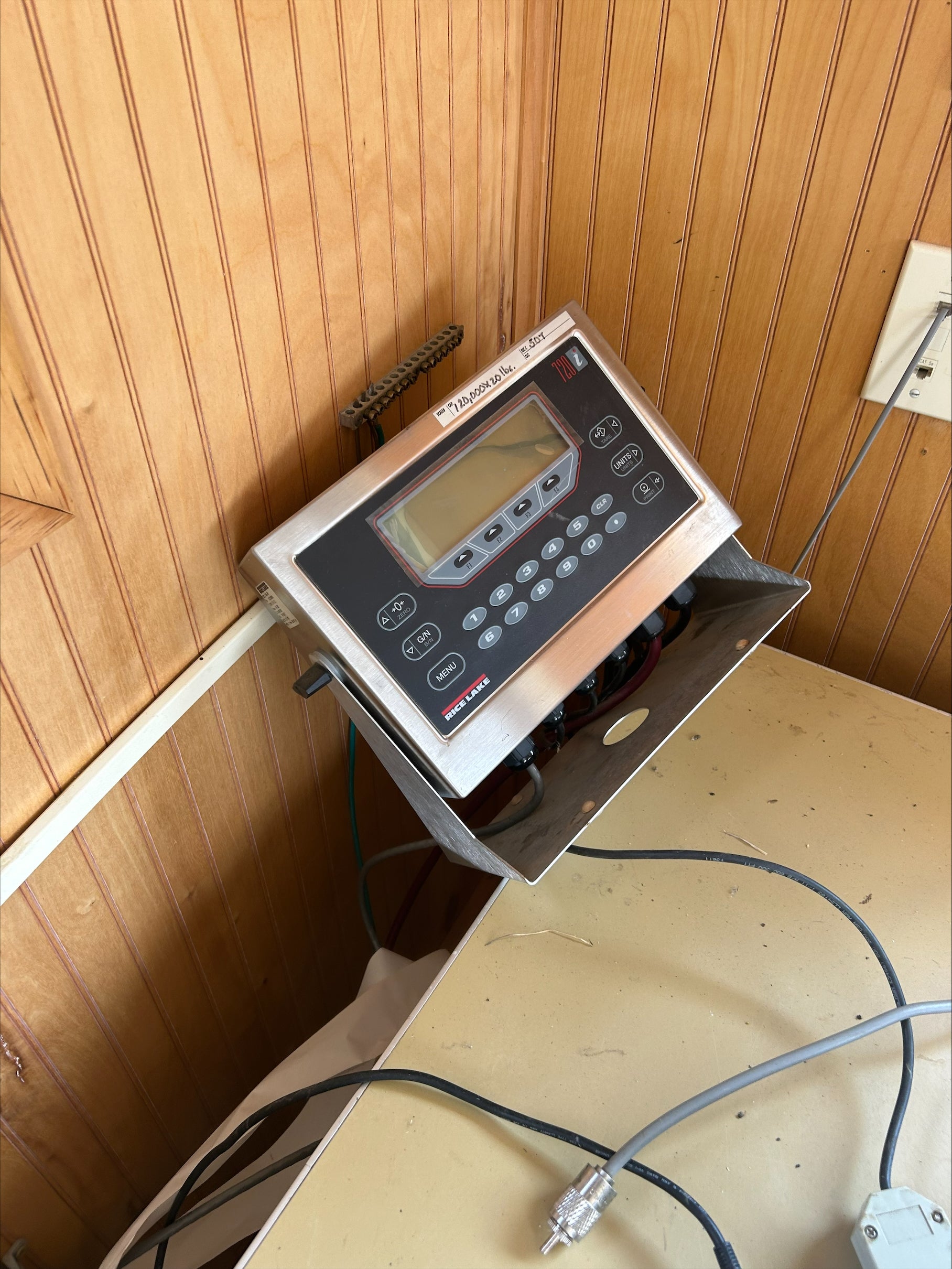 Used 70 x 11 Rice Lake Steel Deck Truck Scale - For Sale in Maine