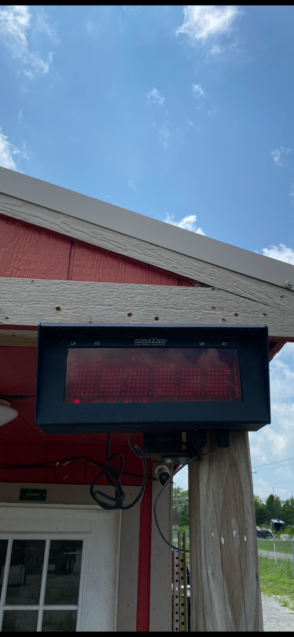 Used B-TEK 72 x 10 Steel Deck Truck Scale - For Sale in North Carolina