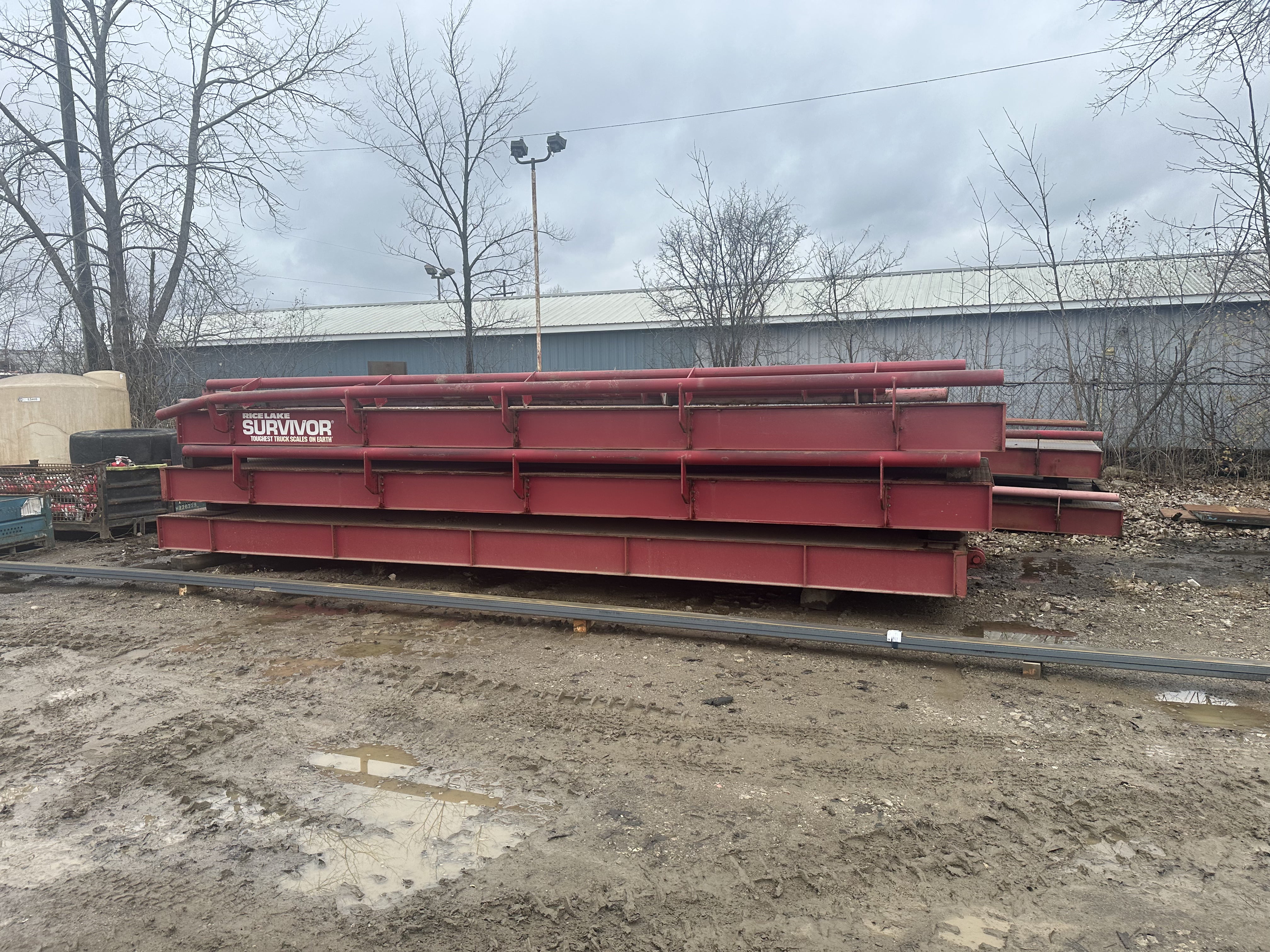 Used Rice Lake Survivor OTR Steel Deck Truck Scale, 70 x 11 - Available in Michigan (Model 7011-ST-100-OTR)