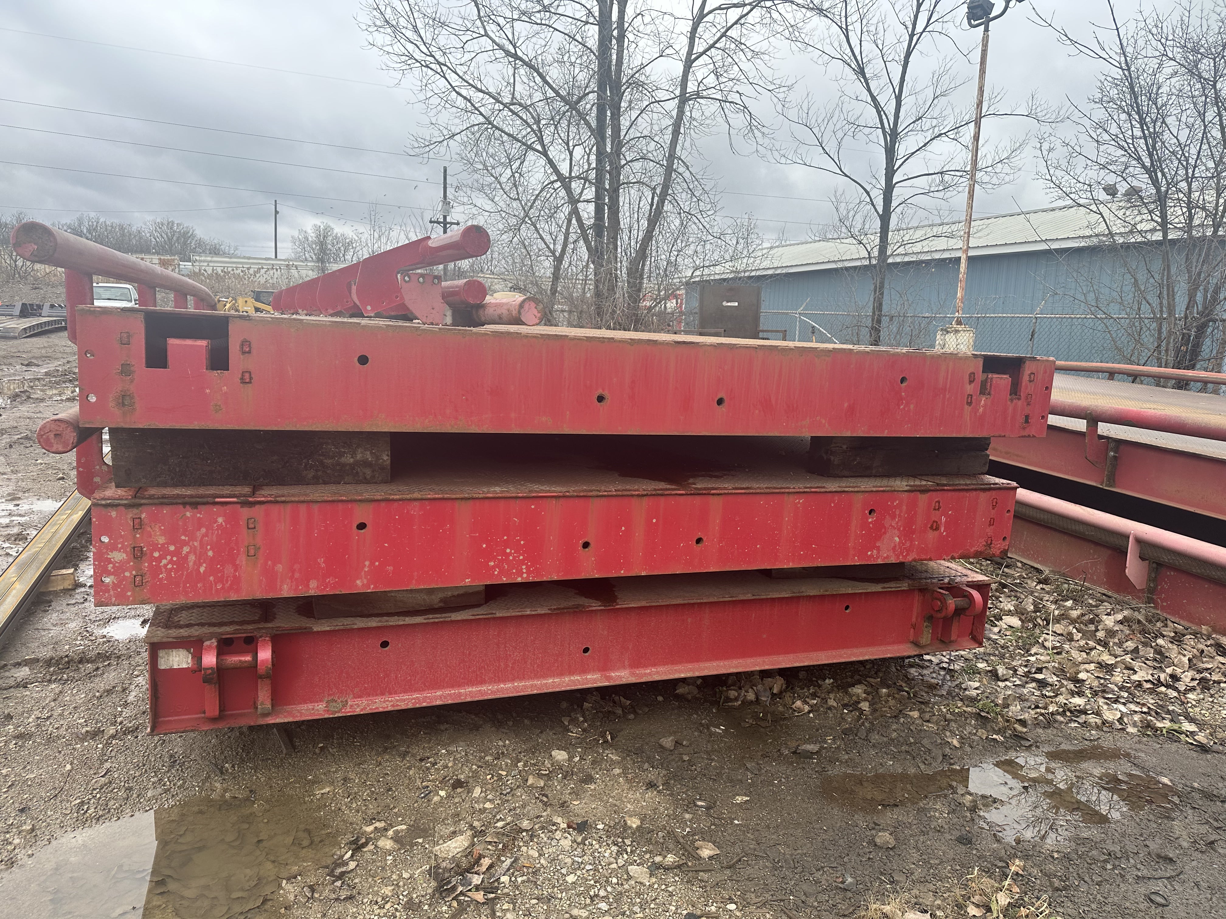 Used Rice Lake Survivor OTR Steel Deck Truck Scale, 70 x 11 - Available in Michigan (Model 7011-ST-100-OTR)